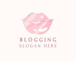 Makeup Artist - Cosmetics Lip Gloss logo design