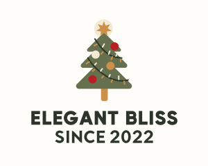 Celebration - Christmas Tree Decoration logo design