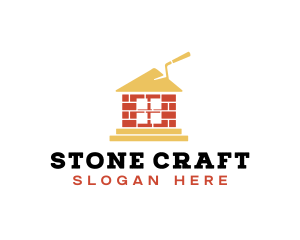 Brick Palette Masonry logo design