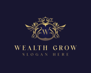 Royalty Crown Crest logo design