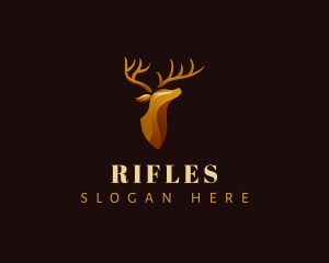 Deer Stag Horn Logo