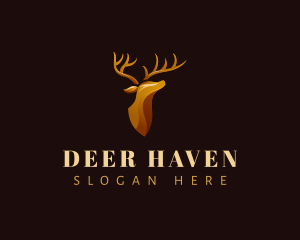 Deer - Deer Stag Horn logo design