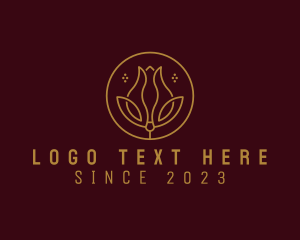 Tulip - Elegant Tulip Flower logo design