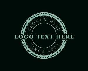 Wordmark - Generic Business Stamp logo design