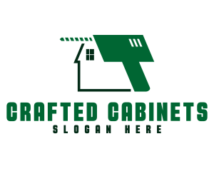 Cabinetry - House Renovation Drill logo design