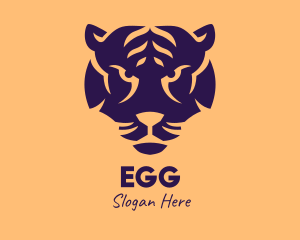 Chinese - Big Cat Mascot logo design