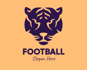 Violet - Big Cat Mascot logo design