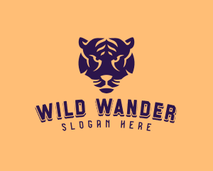 Wild Tiger Zoo logo design