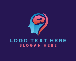 Neurologist - Mental Brain Counseling logo design