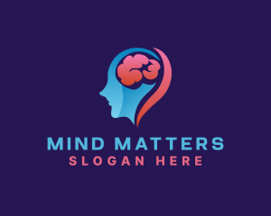 Neurologist - Mental Brain Counseling logo design