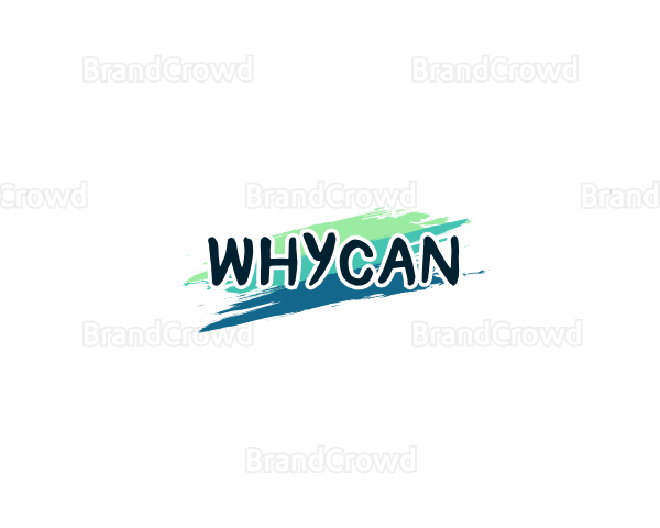 Creative Graffiti Wordmark Logo