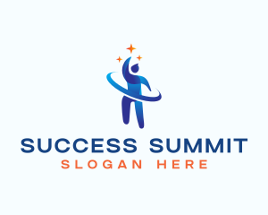 Career Success People logo design