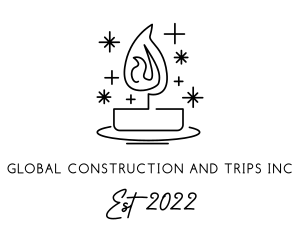 Sparkle Tealight Candle logo design
