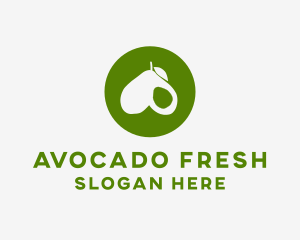 Avocado - Green Avocado Circle logo design