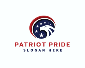 Eagle Stars Patriot logo design