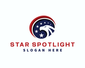 Eagle Stars Patriot logo design