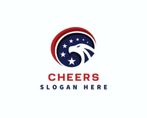 United States - Eagle Stars Patriot logo design