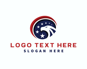 Usa - Eagle Stars Patriot logo design