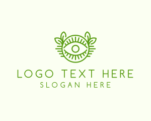 Boutique - Leaf Eye Spa logo design