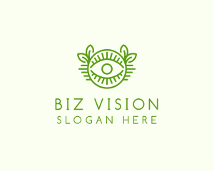 Leaf Eye Spa logo design