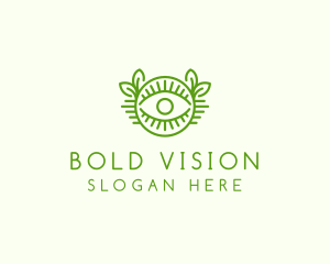 Leaf Eye Spa logo design