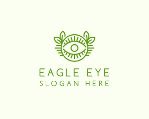 Leaf Eye Spa logo design