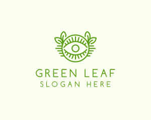 Leaf Eye Spa logo design