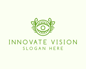 Leaf Eye Spa logo design