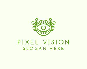 Leaf Eye Spa logo design