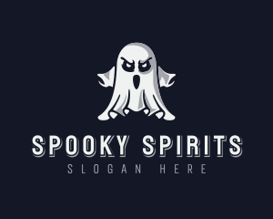 Halloween - Scary Ghost Halloween logo design