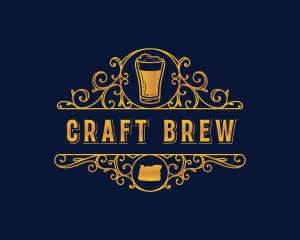 Oregon Beer Pub  logo design