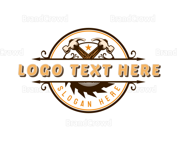 Woodwork Handyman Tools Logo