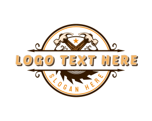 Handyman - Woodwork Handyman Tools logo design