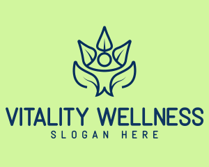 Human Natural Wellness  logo design