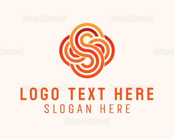 Linear Cloud Letter S Logo