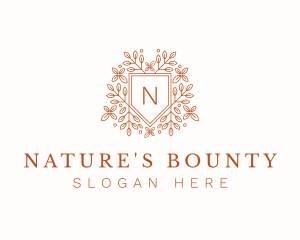 Shield Nature Gardening logo design