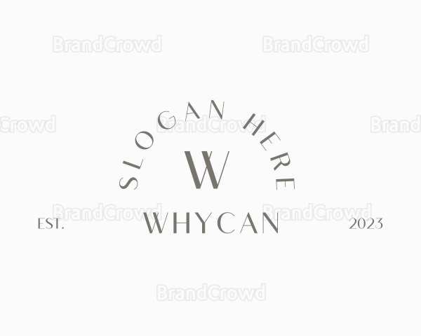 Elegant Minimalist Business Logo