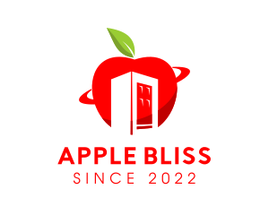 Apple Juice Vending Machine logo design