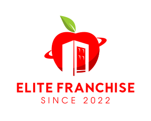 Franchise - Apple Juice Vending Machine logo design