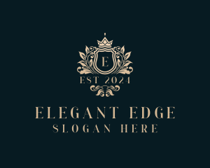 Elegant Royal Shield logo design