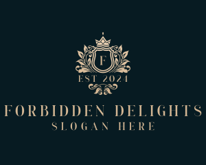 Elegant Royal Shield logo design