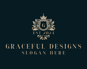 Elegant - Elegant Royal Shield logo design