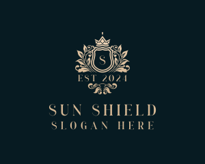 Elegant Royal Shield logo design