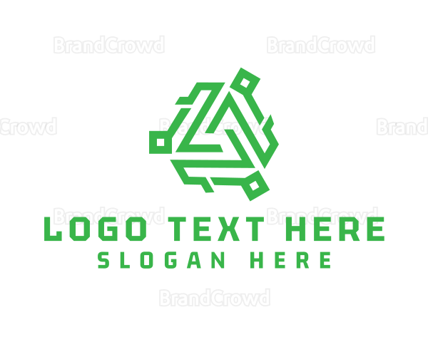 Tech Green Company Logo
