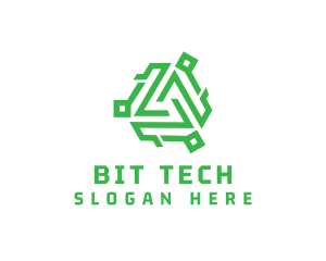 Tech Green Company logo design