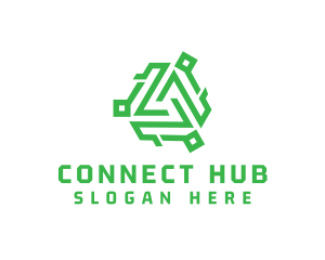 Tech Green Company logo design