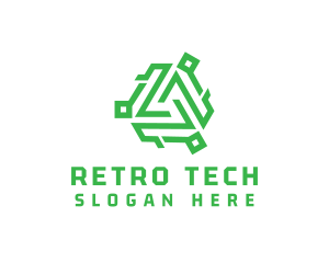 Tech Green Company logo design