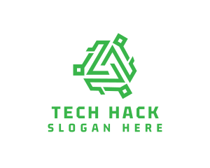 Tech Green Company logo design