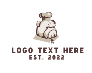 Chef - Pitbull Dog Chef logo design