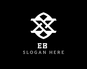 Serif - Modern Cool Edgy Letter X logo design
